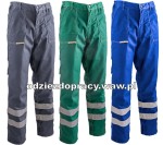 BRIXTON CLASSIC ODBLASK  spodnie robocze do pasa z taśmą odblaskową