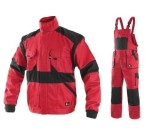 LUXY CXS ubranie robocze  bawełniane czerwone