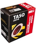 TASO200 taśma ostrzegawcza dwustronna żółto-czarna 5 cm, rolka 200 m
