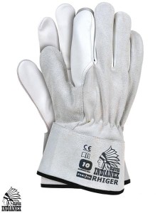 RHIGER JSW rękawice robocze skórzane
