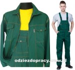 HETMAN PB300 polskie ubranie robocze z przewagą bawełny zielone