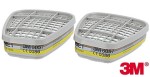 Pochłaniacze chemiczne 3M 6057 ABE1 do półmaski 3M 6000 2 sztuki