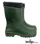 Kalosze BL WADER lekkie zielone EVA z wyjmowanym ocieplaczem