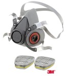 Maska 3M 6000 półmaska chemiczna z pochłaniaczami ABE1 6057