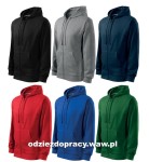 ADLER MALFINI 410 bluza męska TRENDY ZIPPER dzianinowa 300g