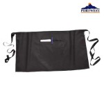 PORTWEST S845 fartuch zapaska barmańska z kieszonką czarna