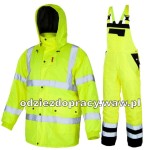 FLASH komplet roboczy ocieplany ostrzegawczy żółty