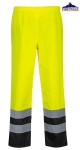 Spodnie przeciwdeszczowe PORTWEST S486 żółte z taśmą odblaskową