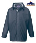 Kurtka przeciwdeszczowa wysokogatunkowa PORTWEST S250 gumowa granatowa