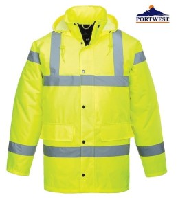 PORTWEST S460 kurtka ocieplana ostrzegawcza od XS do 4XL 5XL 6XL 7XL