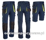 BRIXTON PRACTICAL mocne spodnie robocze 2w1 z odpinanymi nogawkami granatowe