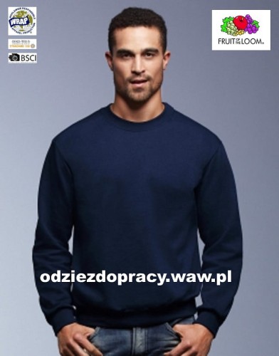 Fruit Of The Loom 4206 Felpa Con Cappuccio In Poliestere - Lavabile In Lavatrice A 30°