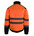 BRIXTON_FLASH_bluza_robocza_ostrzegawcza_pomarańczowa_tył.jpg