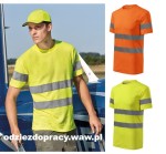 Koszulka ADLER RIMECK 1V9 T-shirt ostrzegawczy przewaga bawełny do 4XL