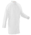 Fartuch męski HACCP z długim rękawem biały 