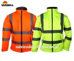 SOFTSHELL ostrzegawczy 2w1 z odpinanymi rękawami VIZWELL