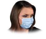 Maseczka MAS-PP  3-warstwowa na twarz maska z polipropylenu z gumkami