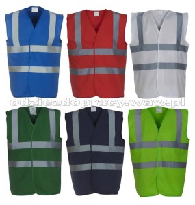 Kamizelka YOKO z taśmą ostrzegawczą
