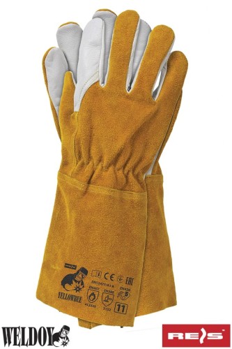 YELLOWBEE rękawice spawalnicze norma dla spawacza EN 12477 typ A.jpg