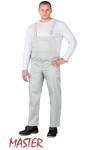 MASTER SM ogrodniczki robocze białe