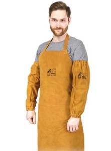 WY-ZB zarękawki WELDOY 46cm spawalnicze skórzane 2 sztuki