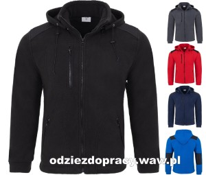 FLRA HOOD polar męski JHK  bluza z kapturem 340g