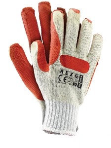 REXG WP rękawice robocze powlekane grubą gumą