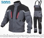 SARA EXPERT polski komplet roboczy bluza i ogrodniczki 