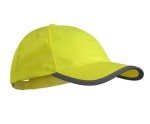 3V5 czapka odblaskowa z daszkiem żółta