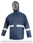 Kurtka przeciwdeszczowa z taśmą odblaskową  z wysokogatunkowego poliuretanu KPR-PU BORNHOLM-REF