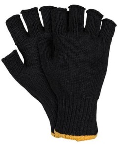 RDZOB-FIN rękawice robocze ocieplane dzianinowe bez zakończeń na palcach