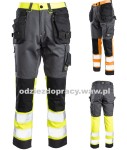 SEVEN KINGS FLASH  monterskie spodnie z taśmą odblaskową