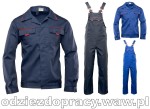 MAX-POPULAR komplet roboczy bluza i ogrodniczki