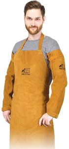 Zarękawki długie WELDOY 58cm spawalnicze skórzane 2 sztuki