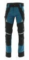SARA_COTTONFLEX_elastyczne_spodnie_robocze_bawełna_czarno_turkusowe.jpg