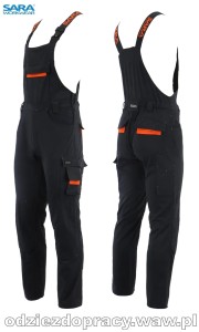 SARA ACTIFLEX elastyczne ogrodniczki robocze