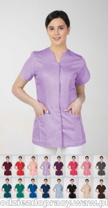 M-310 damski żakiet z krótkim rękawem lawendowy