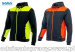 COMFORT PLUS bluza dzianinowa dresowa z kapturem 360g