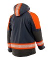 SARA_COMFORT_NEO_WINTER_kurtka_zimowa_softshell_ocieplana_grafit_pomarańcz_tył.jpg