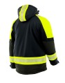 SARA_COMFORT_NEO_WINTER_kurtka_zimowa_softshell_ocieplana_czarny_seledyn_tył.jpg