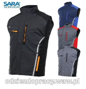 SARA STANDARD PLUS bezrękawnik roboczy