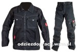 URG-B URG-E komplet roboczy bluza i spodnie do pasa z mocnej tkaniny