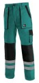 LUXY_BRIGHT_CXS_spodnie_do_pasa_robocze_zielono_czarne_z_taśmą_odblaskową.jpg