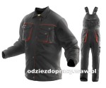 BRIXTON PRACTICAL komplet roboczy bluza i ogrodniczki z mocnej tkaniny duże 3XL 4XL