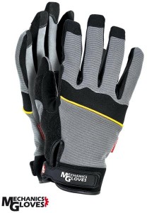 RMC-HERCULES SB rękawice robocze wykonane ze skóry syntetycznej połączonej z tkaniną