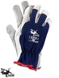 RLTOPER rękawice robocze z wysokiej jakości skóry koziej