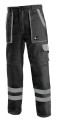 LUXY_BRIGHT_CXS_spodnie_do_pasa_robocze_czarno_szare_z_taśmą_odblaskową.jpg