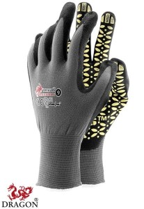 RYELLOWBERRY wytrzymałe rękawice robocze powlekane nitrylem FOAM GRIP