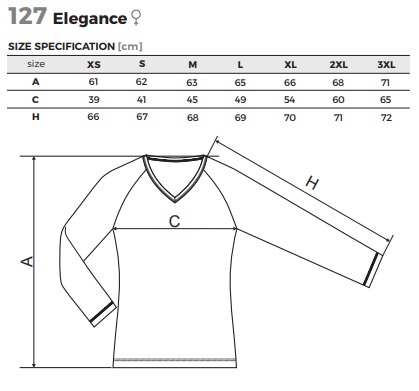 127 koszulka z długim rękawem