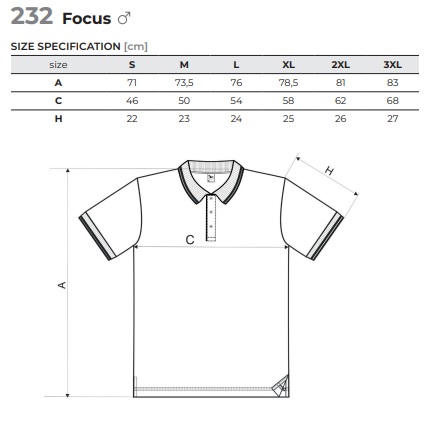 232 koszulka polo męska